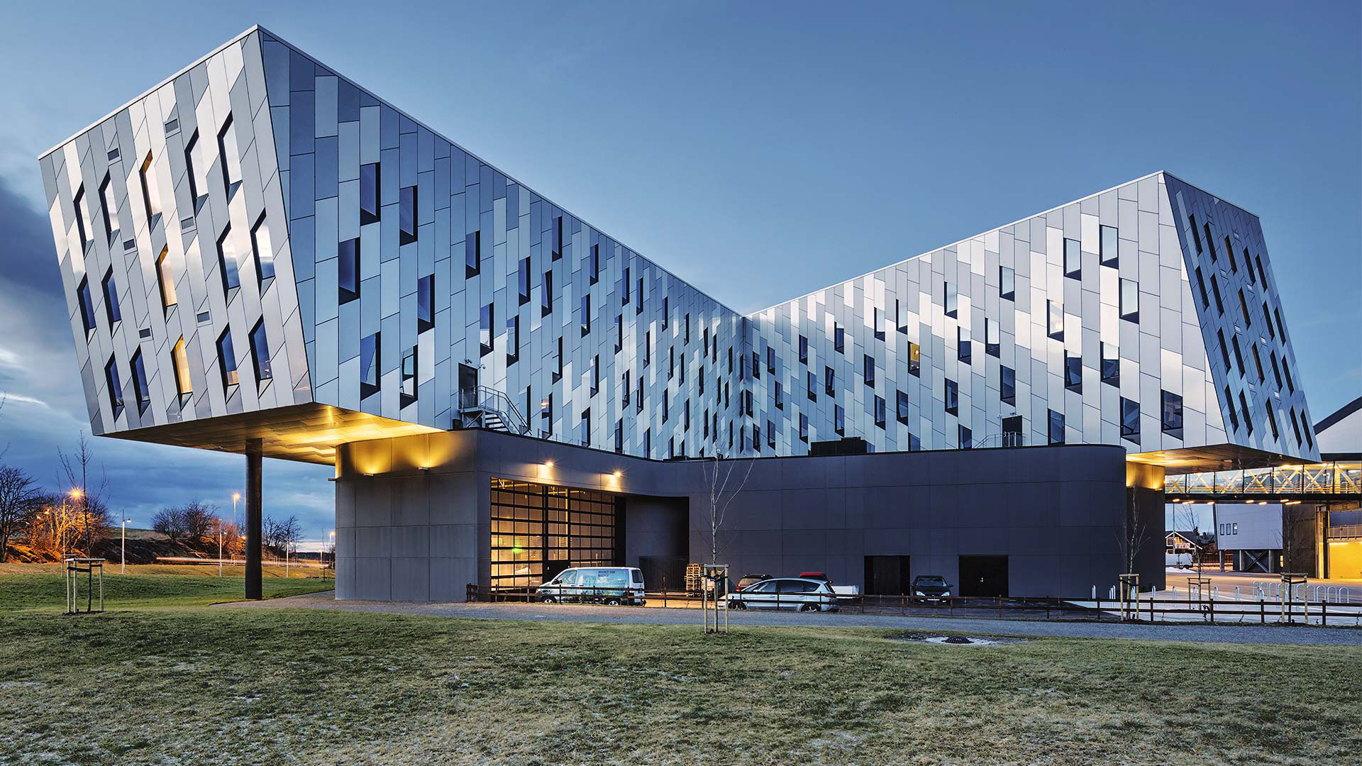 Fishing-Design Facade Transforms Clarion Hotel Energy in Norway