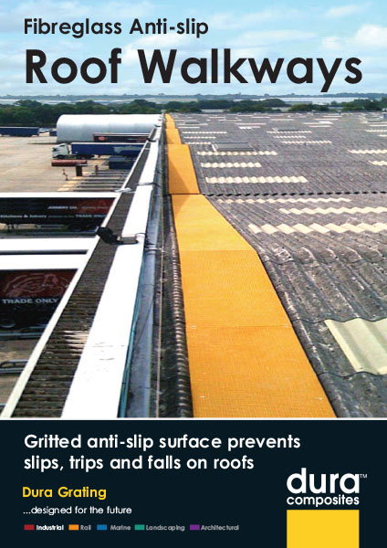 6. Dura Composites | Fibreglass Anti Slip Roof Walkways