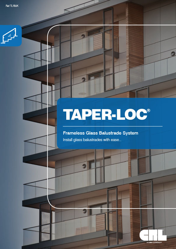5. C R Laurence | Taper-Loc Frameless Glass Balustrade System
