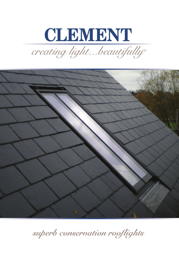 3. Clement Windows Conservation Rooflights brochure