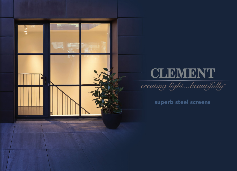 2. Clement Windows Steel Screens & Doors brochure