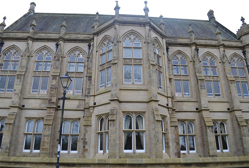 Towering Gothic Arches at Harris Manchester College, Fitted with Secondary Glazing