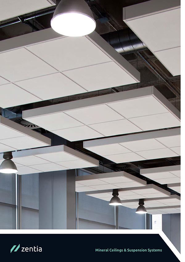 1. Zentia | Mineral Ceilings & Suspension Systems