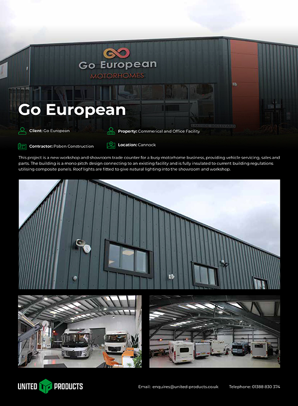 United Products | Go European Case Study