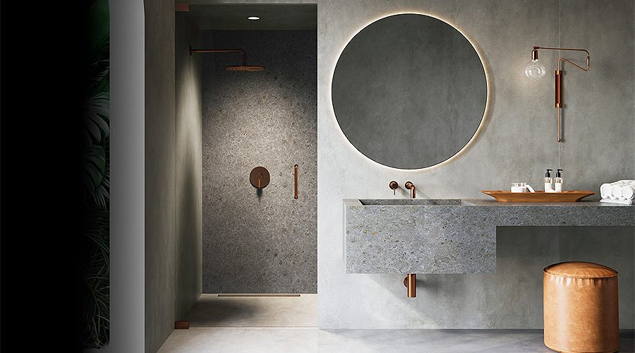 Minimalist Shower Design is a Bespoke Option with CRL