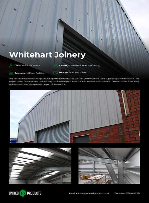 United Products | Whitehart Joinery Case Study
